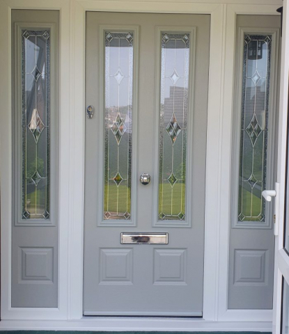 Secure composite door installation by Discovery Windows in Stoke-On-Trent