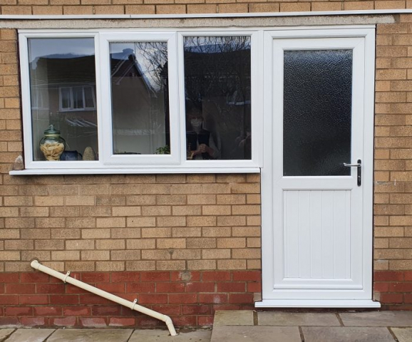 nergy-efficient white uPVC window installation by Discovery Windows in Stoke-On-Trent