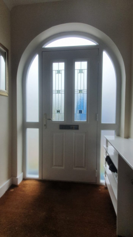 Secure composite door installation by Discovery Windows in Stoke-On-Trent