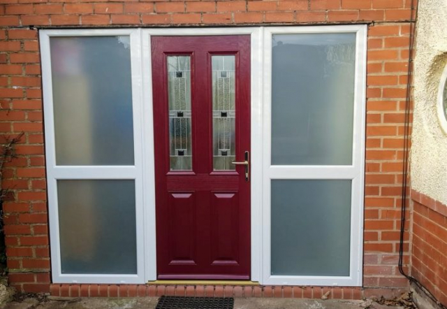 Secure composite door installation by Discovery Windows in Stoke-On-Trent