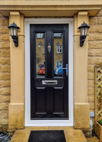 Secure composite door installation by Discovery Windows in Stoke-On-Trent