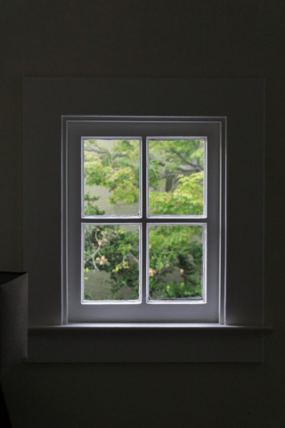 Energy-efficient white uPVC window installation by Discovery Windows in Stoke-On-Trent